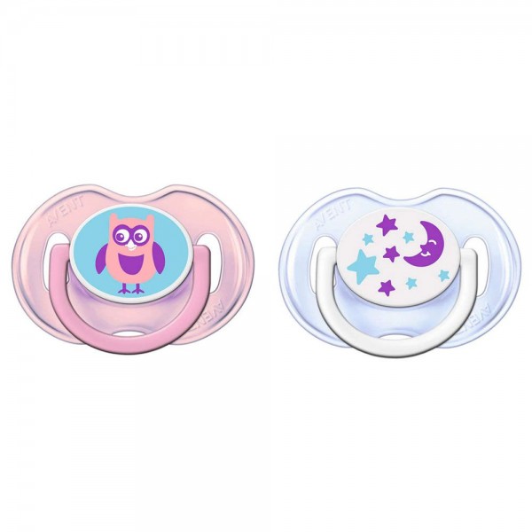  Philips Avent Ортодонтични залъгалки, 2 бр., 0-6 м.
