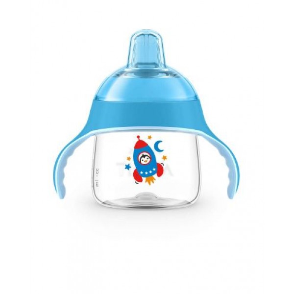 Philips Avent Неразливаща се чаша с мек накрайник 200 ml ПИНГВИН Philips Avent Неразливаща се чаша с мек накрайник 200 ml ПИНГВИН