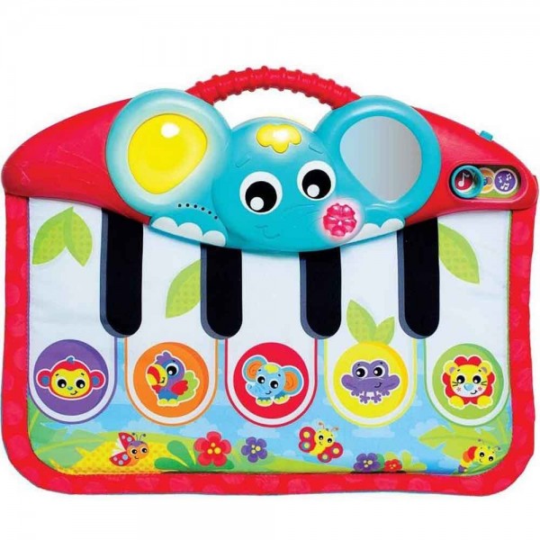 PLAYGRO 4-в-1 Музикално пиано за ръце/крачета (със светлини), 0м+